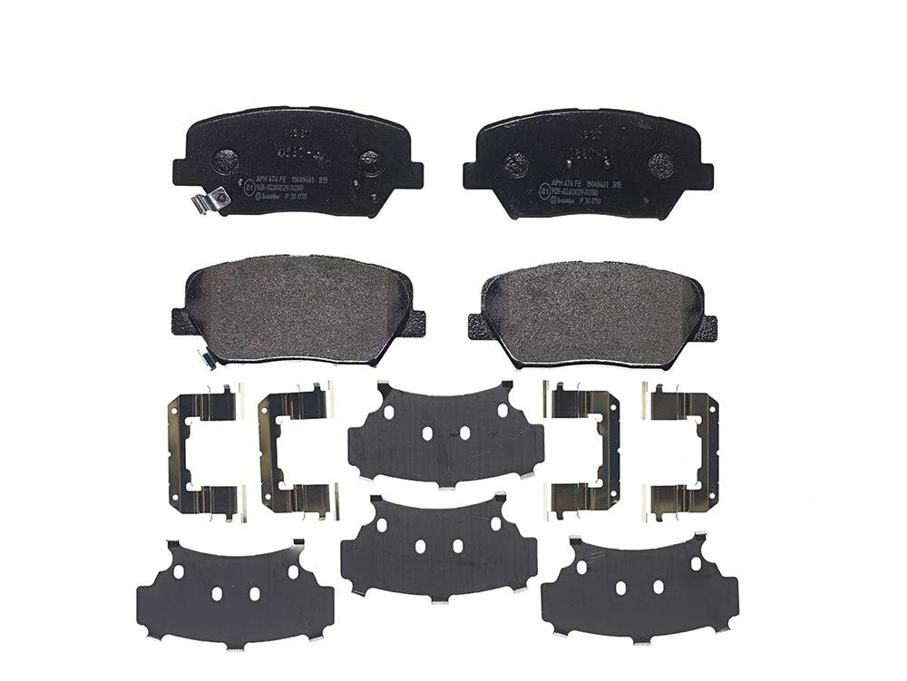 Brembo P30070 Vordere Bremsbeläge, Anzahl 4 Brembo P30070 Vordere Bremsbeläge, Anzahl 4 von Brembo