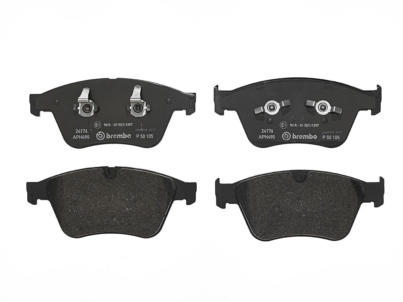 Brembo P50105 Vordere Bremsbeläge, Anzahl 4 Brembo P50105 Vordere Bremsbeläge, Anzahl 4 von Brembo