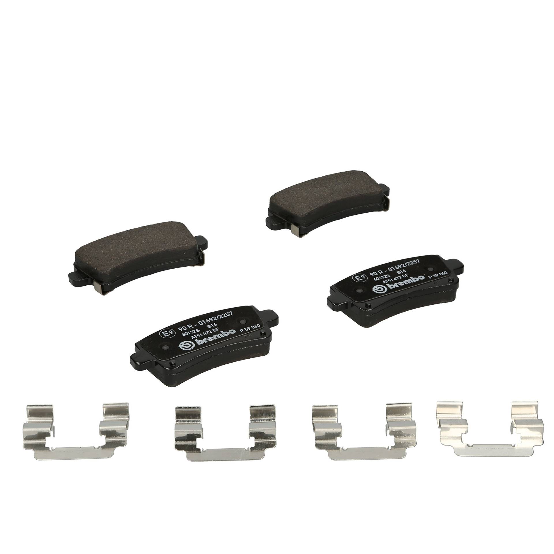 Brembo P 59 060 Bremsbelagsatz, Scheibenbremse - (4-teilig) Brembo P 59 060 Bremsbelagsatz, Scheibenbremse - (4-teilig) von Brembo