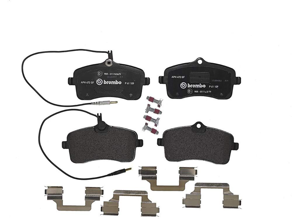 Brembo P61109 Vordere Bremsbeläge, Anzahl 4 Brembo P61109 Vordere Bremsbeläge, Anzahl 4 von Brembo