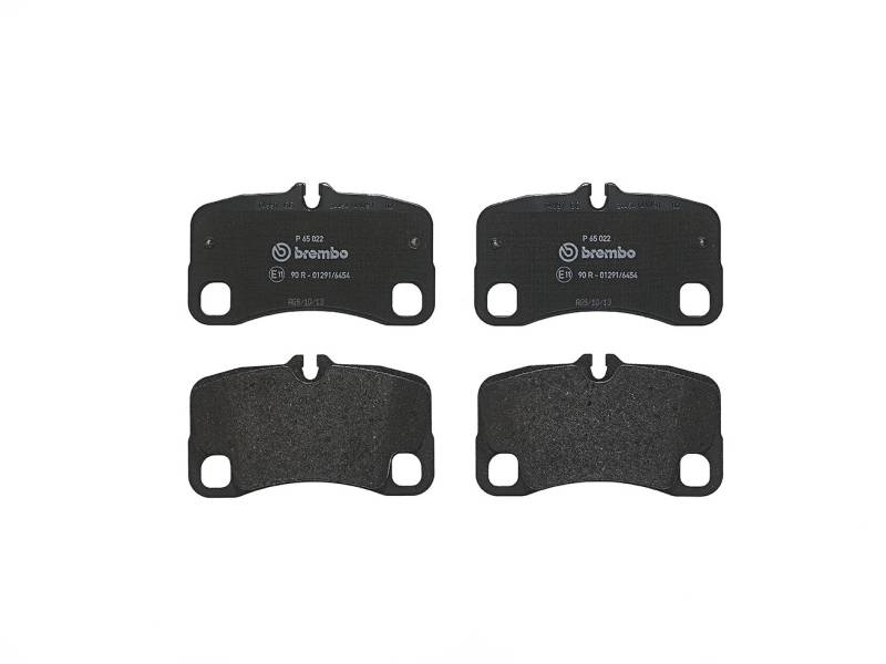 Brembo P65022 Hintere Bremsbeläge, Anzahl 4 von Brembo