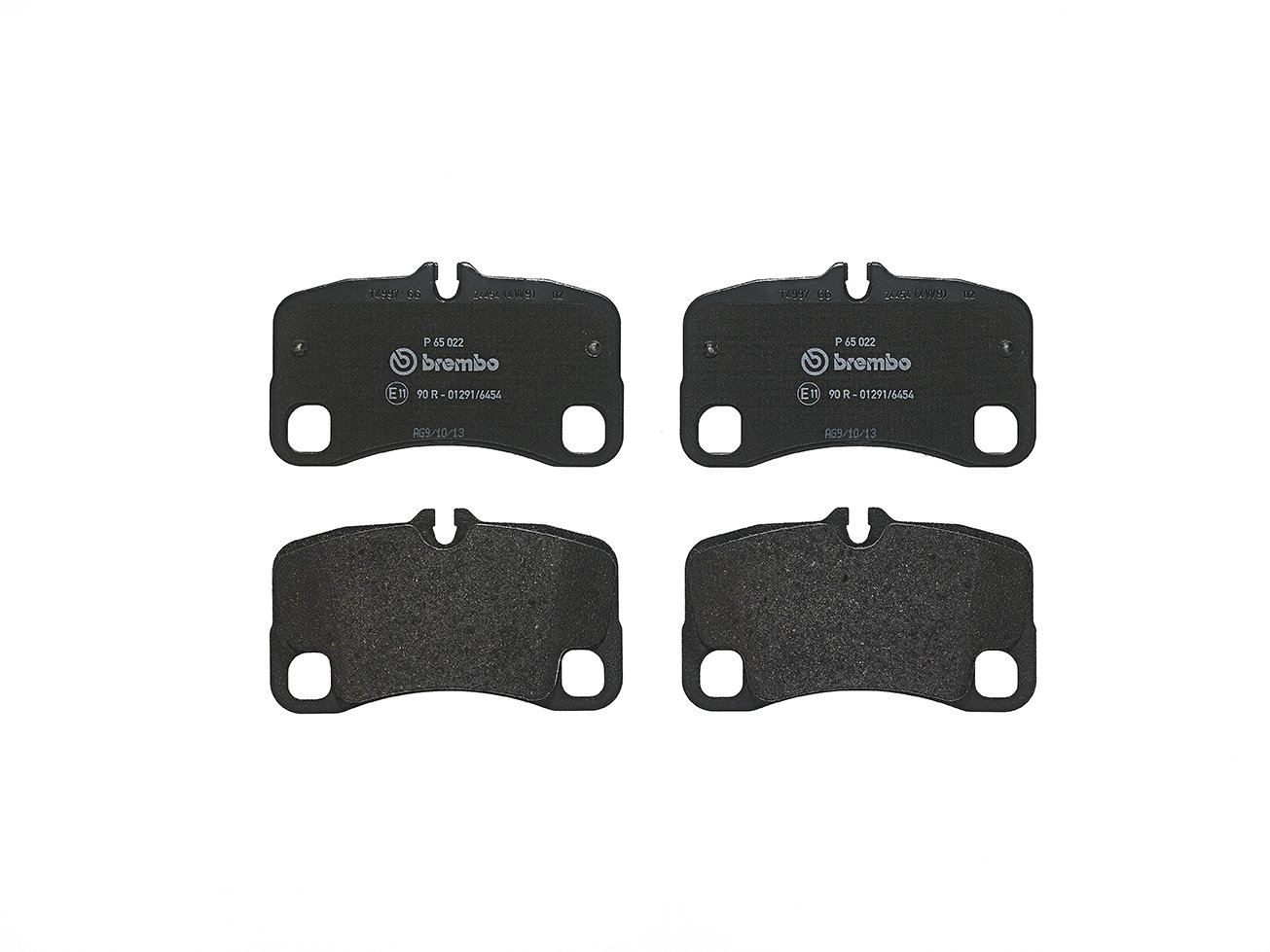 Brembo P65022 Hintere Bremsbeläge, Anzahl 4 Brembo P65022 Hintere Bremsbeläge, Anzahl 4 von Brembo
