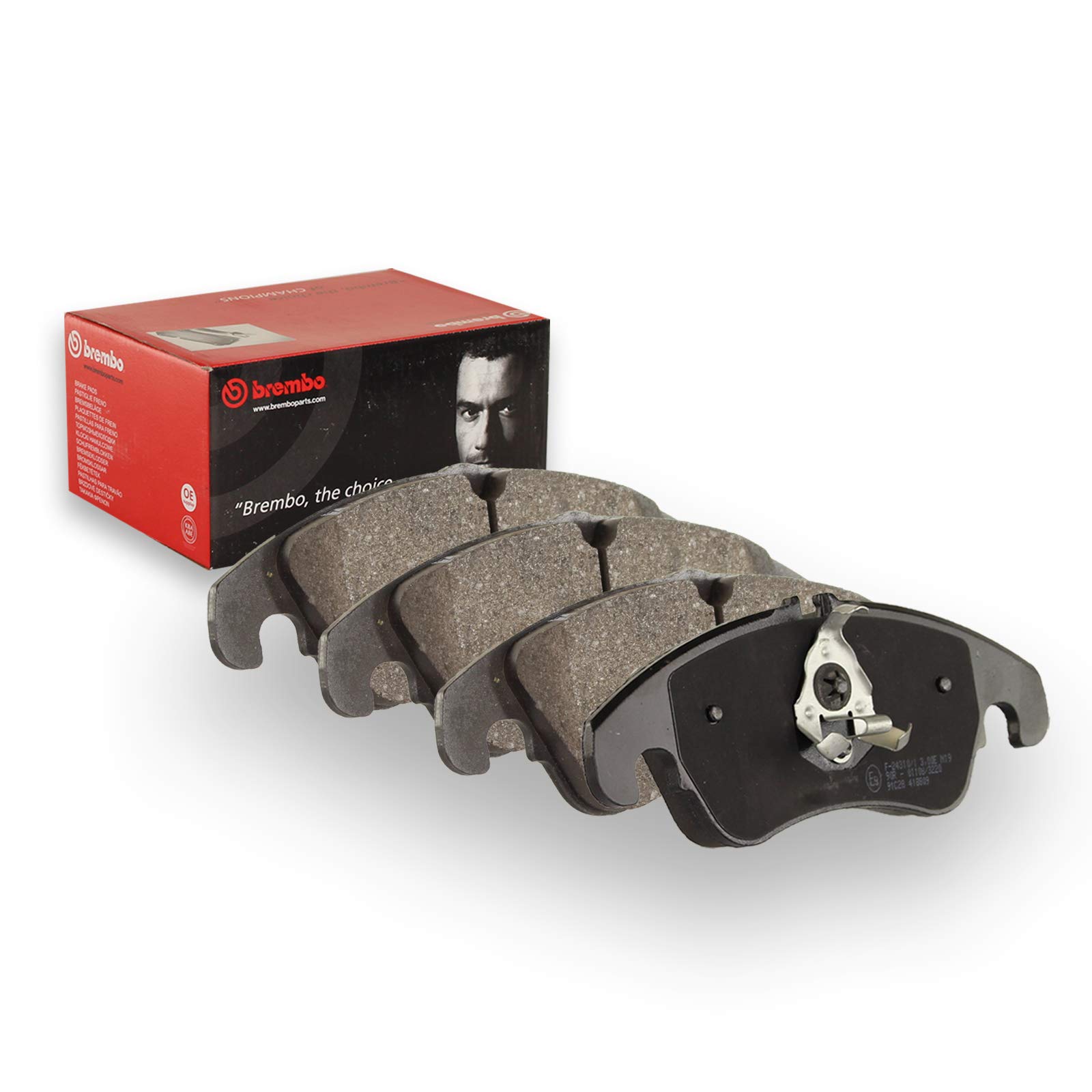 Brembo P68063 Hintere Bremsbeläge, Anzahl 4 Brembo P68063 Hintere Bremsbeläge, Anzahl 4 von Brembo
