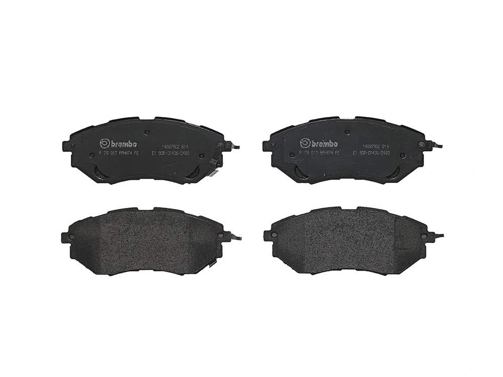Brembo P 78 017 Bremsbelagsatz, Scheibenbremse - (4-teilig) Brembo P 78 017 Bremsbelagsatz, Scheibenbremse - (4-teilig) von Brembo