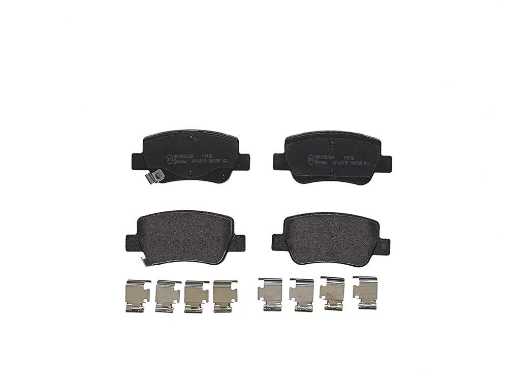 Brembo P 83 112 Bremsbelagsatz, Scheibenbremse - (4-teilig) Brembo P 83 112 Bremsbelagsatz, Scheibenbremse - (4-teilig) von Brembo