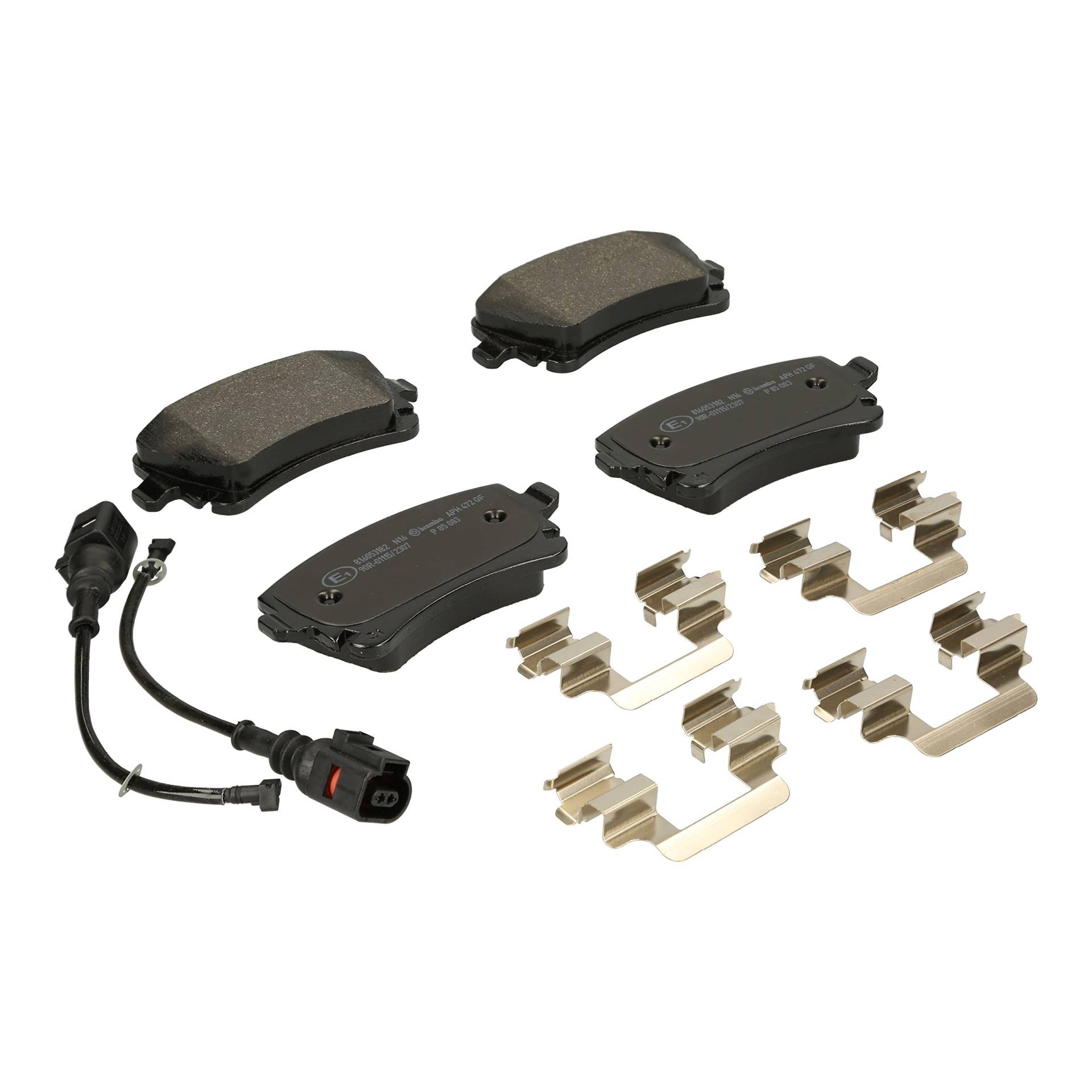 Brembo P 85 083 Bremsbelagsatz, Scheibenbremse - (4-teilig) Brembo P 85 083 Bremsbelagsatz, Scheibenbremse - (4-teilig) von Brembo