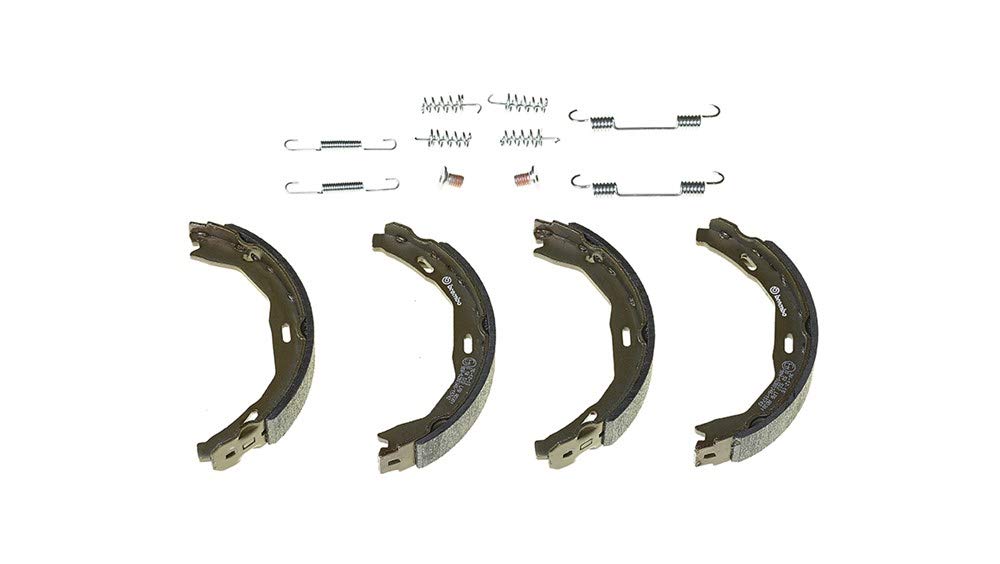 Brembo S50522 Bremsbacken für Handbremsen, Anzahl 4 von Brembo