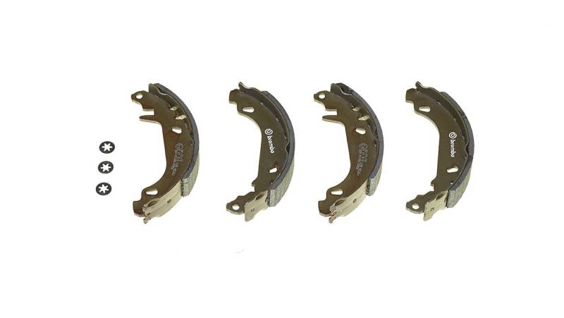Brembo S61519 Bremsbacken, Anzahl 4 von Brembo