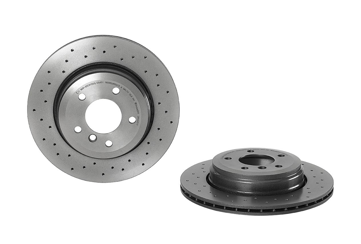 Brembo Xtra 09.9425.1X - Hintere Bremsscheibe Brembo Xtra 09.9425.1X - Hintere Bremsscheibe von Brembo