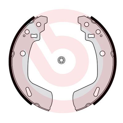 Bremsbackensatz Hinterachse Brembo S 79 527 von Brembo