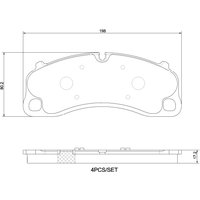 Bremsbelagsatz BREMBO P 65 048 Bremsbelagsatz BREMBO P 65 048 von Brembo