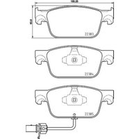 Bremsbelagsatz BREMBO Xtra P 85 153X, Vorne von Brembo