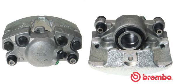 Bremssattel Vorderachse links hinter der Achse Brembo F 85 286 von Brembo