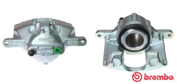 Bremssattel Vorderachse rechts hinter der Achse Brembo F 37 013 von Brembo