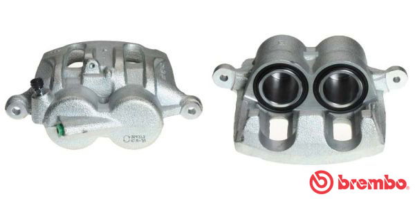 Bremssattel Vorderachse rechts hinter der Achse Brembo F 50 199 Bremssattel Vorderachse rechts hinter der Achse Brembo F 50 199 von Brembo
