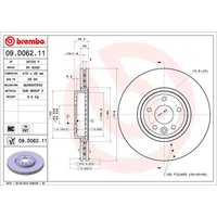 Bremsscheibe BREMBO 09D06211 vorne, belüftet, hochkarbonisiert, 1 Stück Bremsscheibe BREMBO 09D06211 vorne, belüftet, hochkarbonisiert, 1 Stück von Brembo