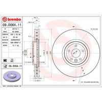 Bremsscheibe BREMBO 09D06411 vorne, belüftet, hochkarbonisiert, 1 Stück Bremsscheibe BREMBO 09D06411 vorne, belüftet, hochkarbonisiert, 1 Stück von Brembo