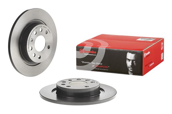Bremsscheibe Hinterachse Brembo 08.A224.11 von Brembo