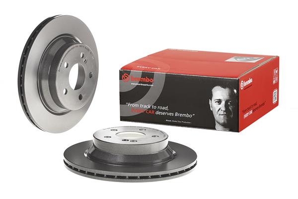 Bremsscheibe Hinterachse Brembo 09.A358.11 von Brembo
