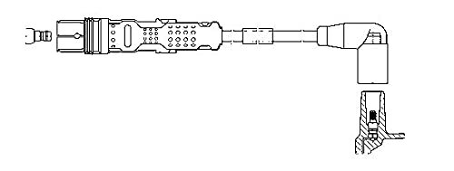 Bremi 6A98E54 Zündleitung Bremi 6A98E54 Zündleitung von Bremi
