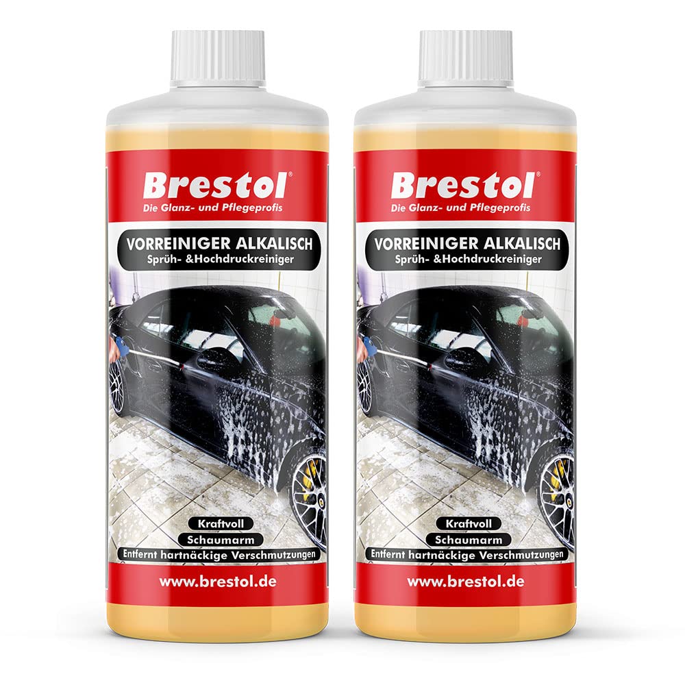 Autoshampoo Power 2x 1000 ml Konzentrat - für Hochdruckgeräte & zur Autovorwäsche in Auto-Waschanlagen & Waschstrassen Autoshampoo Power 2x 1000 ml Konzentrat - für Hochdruckgeräte & zur Autovorwäsche in Auto-Waschanlagen & Waschstrassen von Brestol