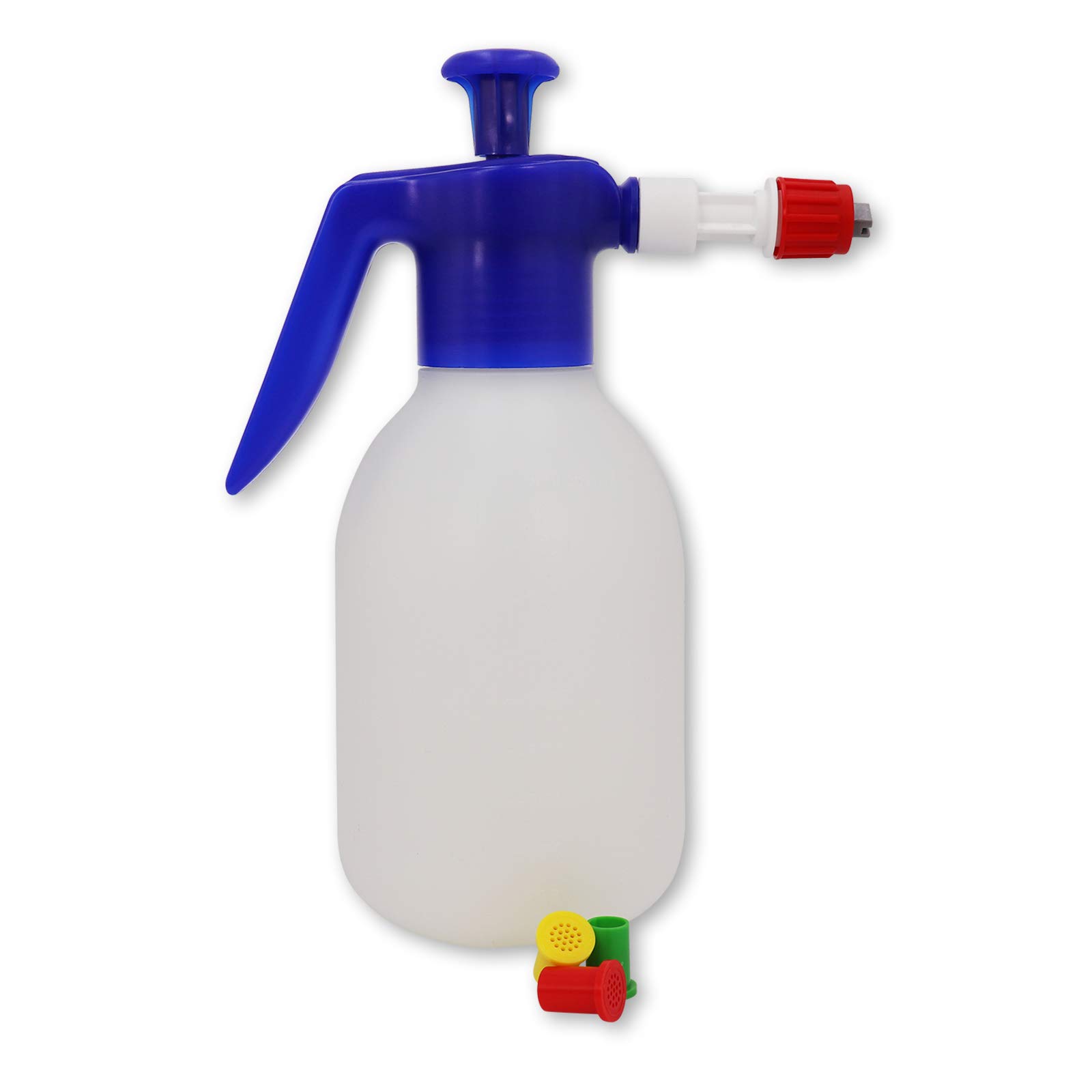 Brestol Foam Master 1,8 Liter Füllvolumen mit verschiedenen Schaumgrad-Adaptern zum Versprühen und Schäumen von Autoshampoo & Sanitärreiniger - Schaumsprüher Sprühflasche von Brestol
