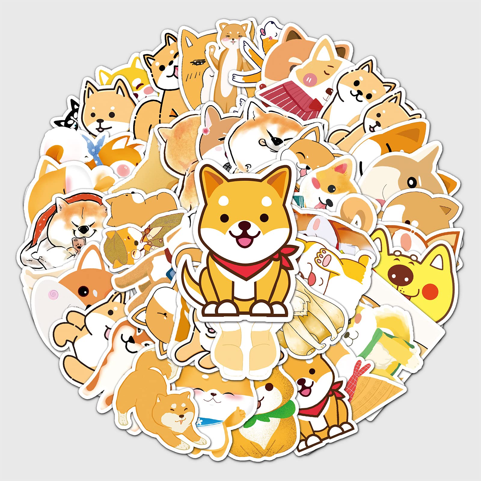 Bric Dodo 50 Stück Corgi Aufkleber Auto Laptop Telefon Gitarre Skateboard Motorrad Fahrrad Corgi Stickers Set Vinyl Wasserdicht Aesthetic Aufkleber für Jugendliche Kinder Erwachsene Bric Dodo 50 Stück Corgi Aufkleber Auto Laptop Telefon Gitarre Skateboard Motorrad Fahrrad Corgi Stickers Set Vinyl Wasserdicht Aesthetic Aufkleber für Jugendliche Kinder Erwachsene von Bric Dodo