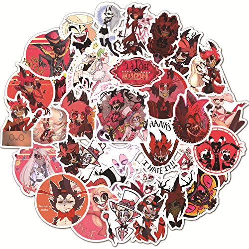 Bric Dodo 50 Stück Hazbin Hotel Aufkleber Wasserflaschen Laptop Telefon Gitarre Skateboard Computer American Anime Vinyl Stickers Wasserdicht Ästhetisch Aufkleber für Jugendliche Kinder Erwachsene Bric Dodo 50 Stück Hazbin Hotel Aufkleber Wasserflaschen Laptop Telefon Gitarre Skateboard Computer American Anime Vinyl Stickers Wasserdicht Ästhetisch Aufkleber für Jugendliche Kinder Erwachsene von Bric Dodo