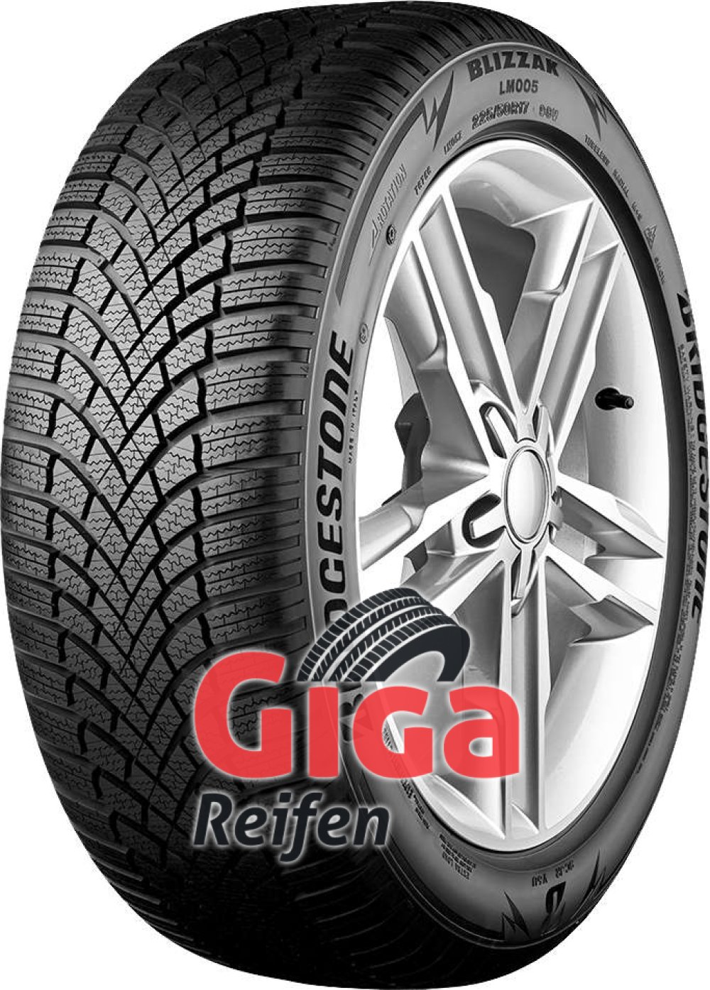 Bridgestone Blizzak LM 005 DriveGuard RFT ( 215/60 R17 100V XL, runflat ) von Bridgestone