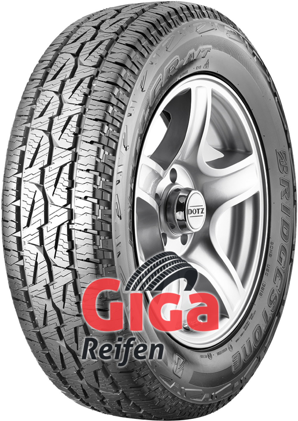 Bridgestone Dueler A/T 001 ( 235/65 R17 108H XL ) von Bridgestone