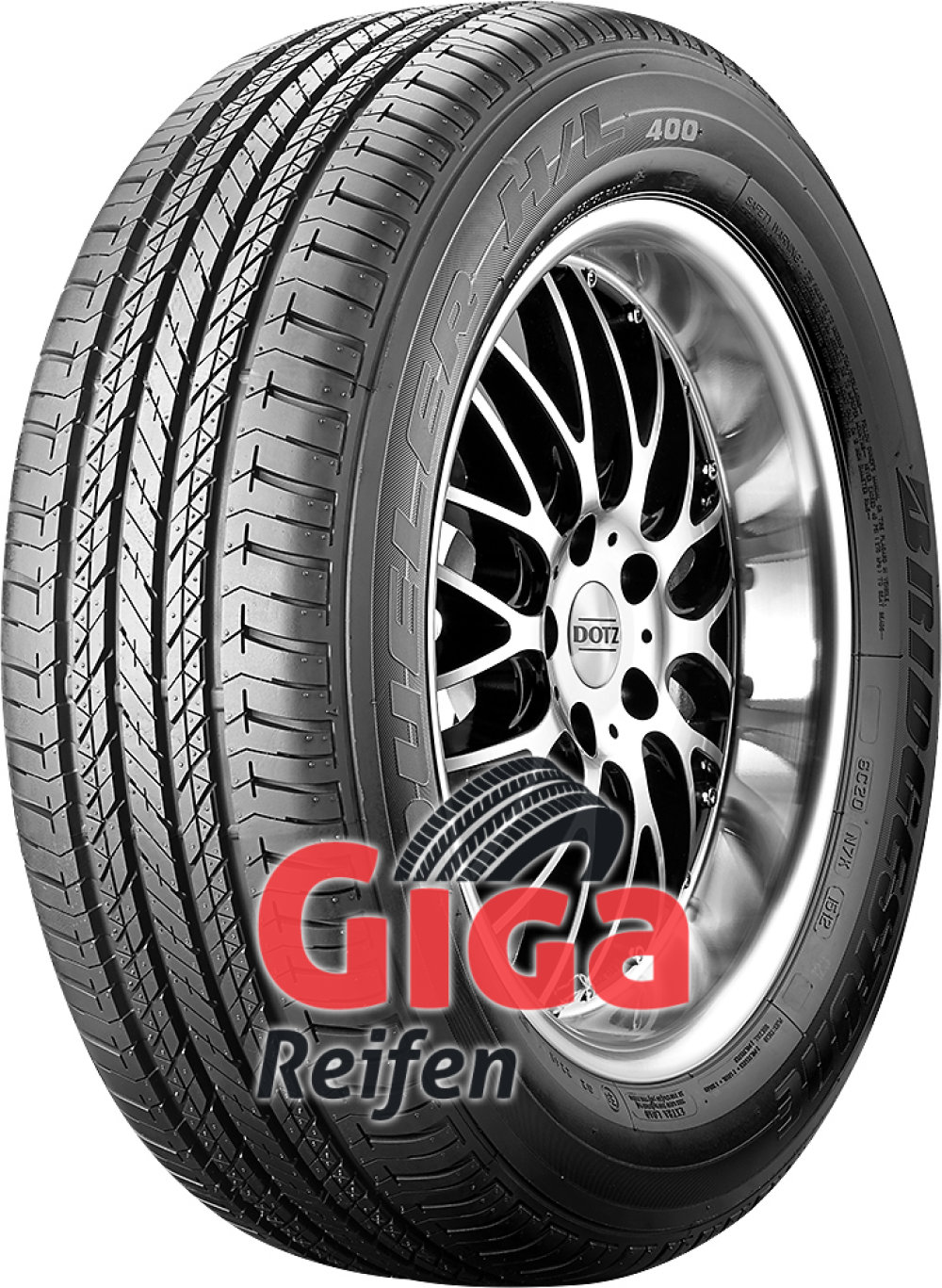 Bridgestone Dueler H/L 400 ( 255/55 R17 104V MO ) von Bridgestone