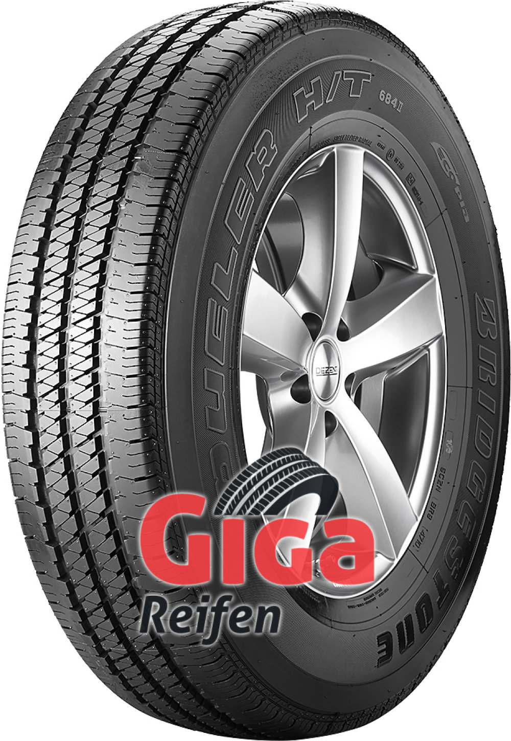 Bridgestone Dueler H/T 684 II ( 245/65 R17 111S RF ) von Bridgestone