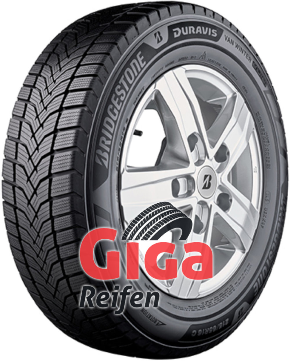 Bridgestone Duravis VAN Winter ( 215/65 R15C 104/102T 6PR Enliten / EV ) von Bridgestone