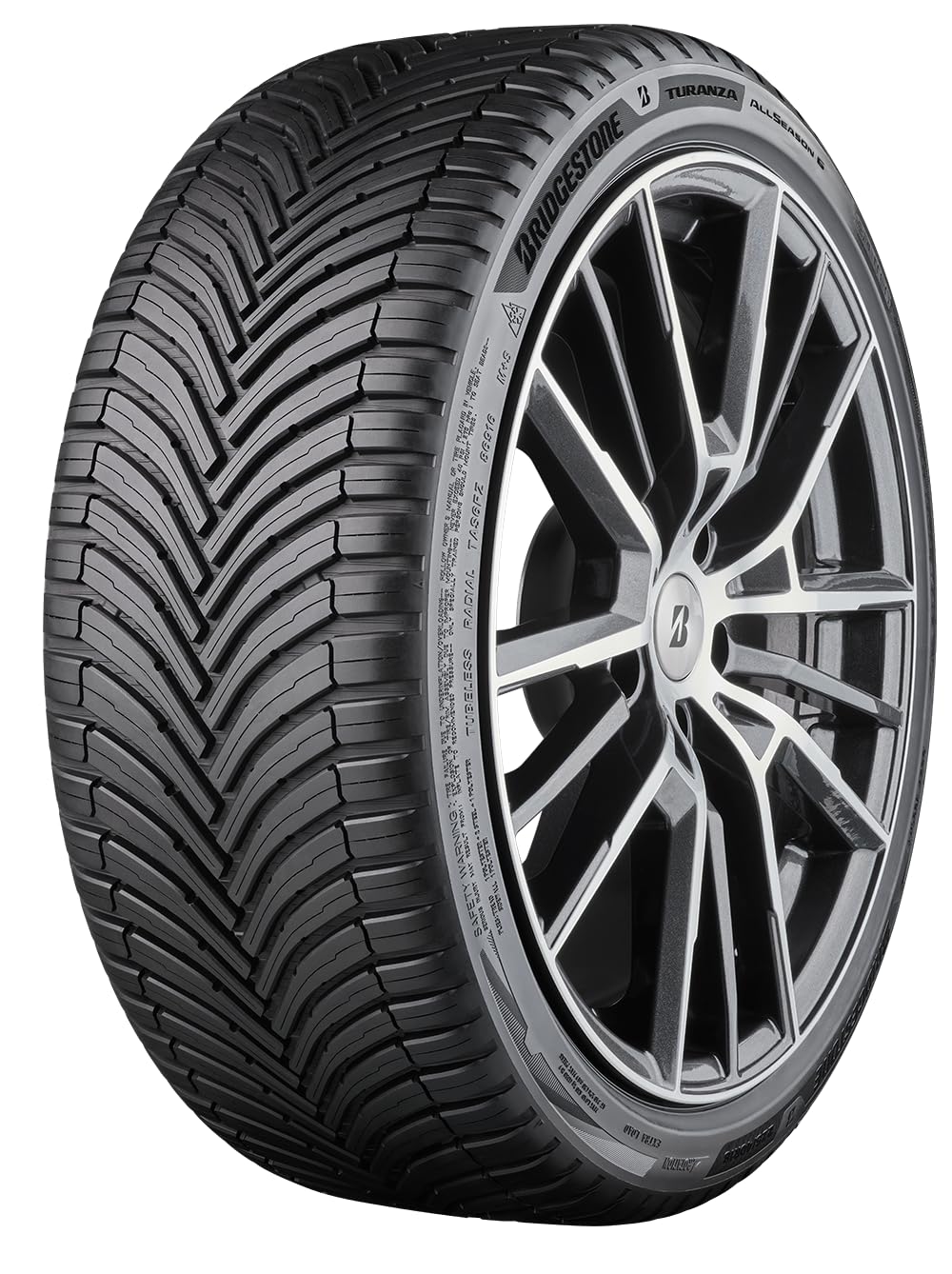 Bridgestone TURANZA ALL SEASON 6 ENLITEN - 205/40 R17 84W XL - 70/B/ - Ganzjahresreifen (PKW & SUV) von Bridgestone