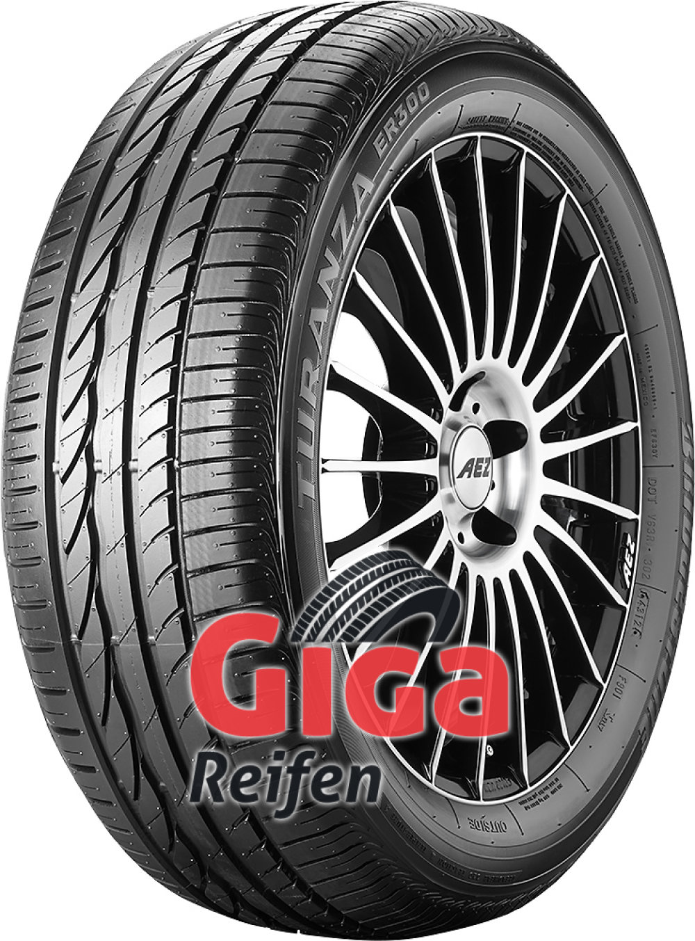 Bridgestone Turanza ER 300 ( 205/55 R16 91H * ) von Bridgestone