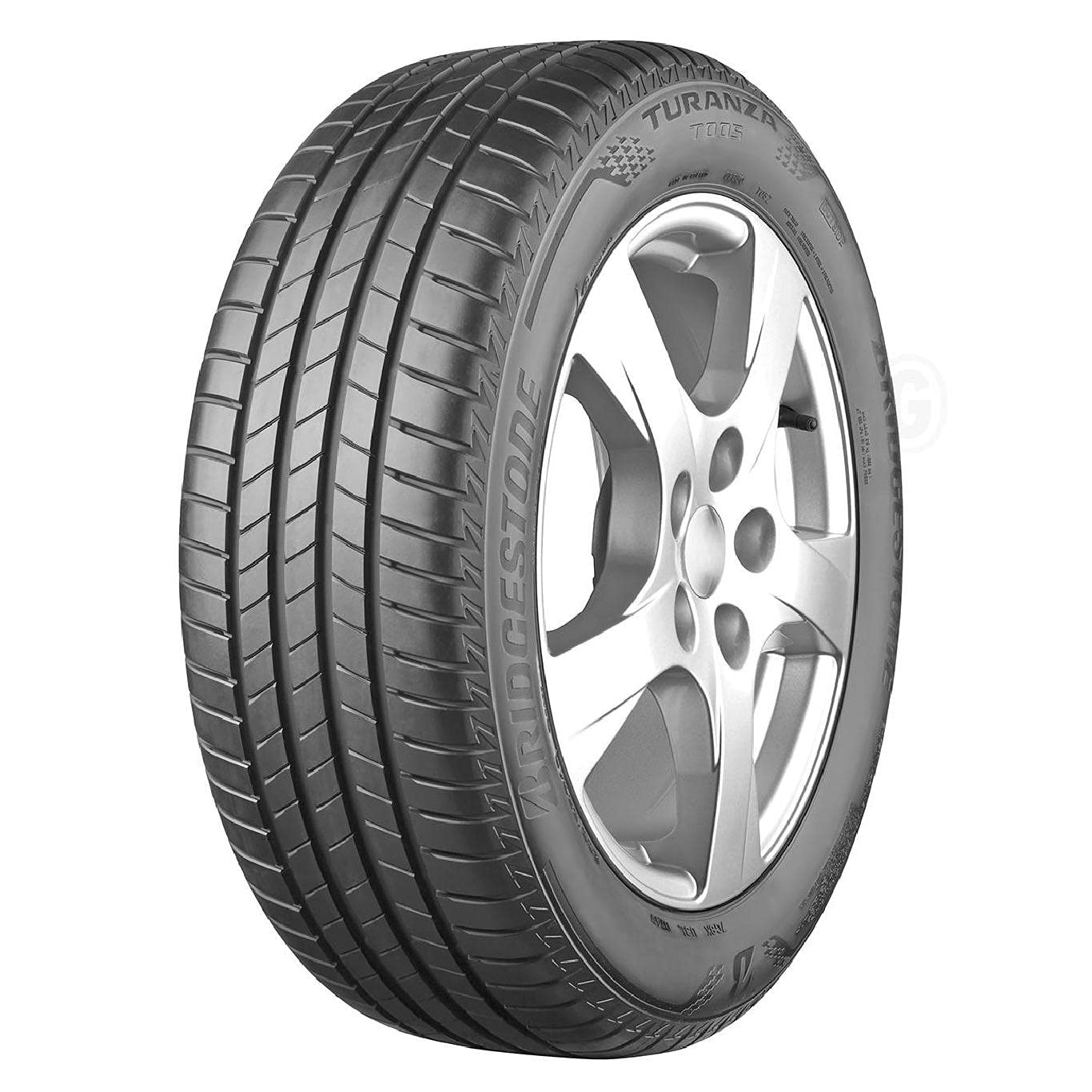 Bridgestone Turanza T 005 - 205/55R16 91V - Sommerreifen von Bridgestone