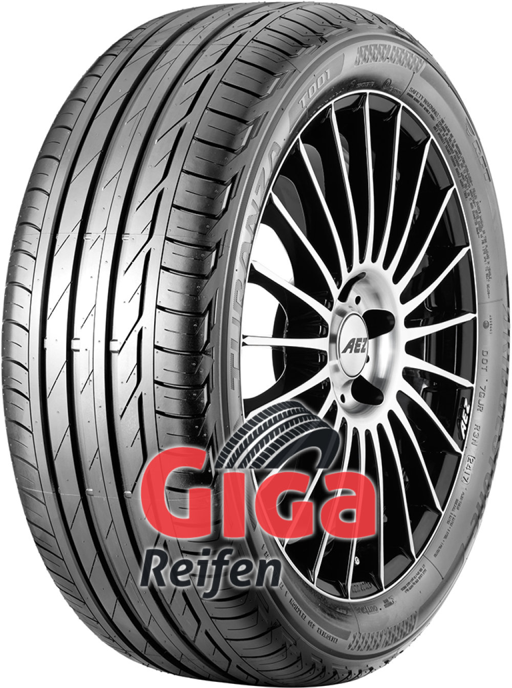 Bridgestone Turanza T001 EXT ( 225/40 R18 92W XL MOE, runflat ) von Bridgestone