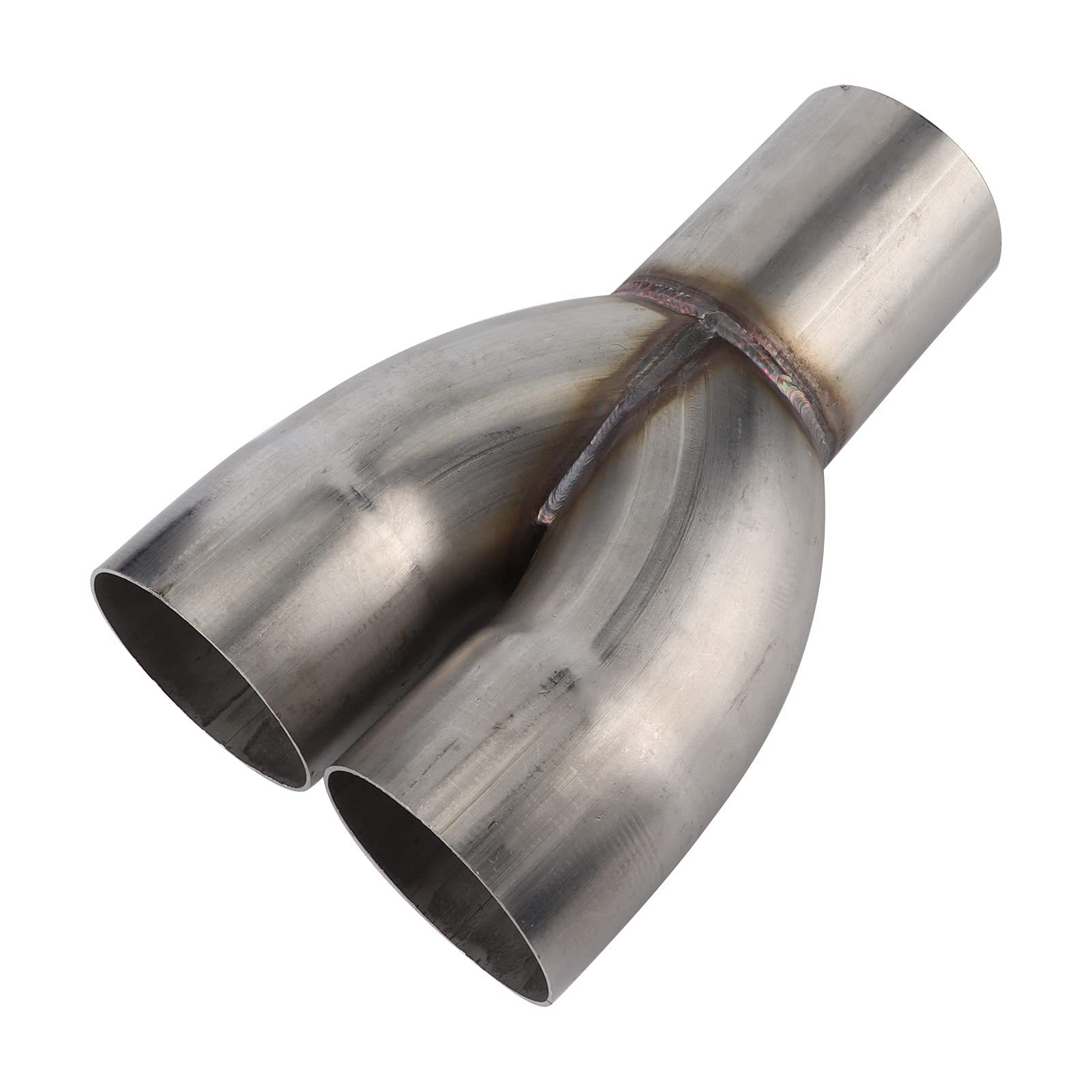 Brilluxa Abgas-Zusammenführungssammler, Doppeladapter von 3 Zoll Innendurchmesser auf 3 Zoll Außendurchmesser, Y-Rohrverbinder aus Edelstahl, 2-1-Auspuffrohradapter, Brilluxa Abgas-Zusammenführungssammler, Doppeladapter von 3 Zoll Innendurchmesser auf 3 Zoll Außendurchmesser, Y-Rohrverbinder aus Edelstahl, 2-1-Auspuffrohradapter, von Brilluxa