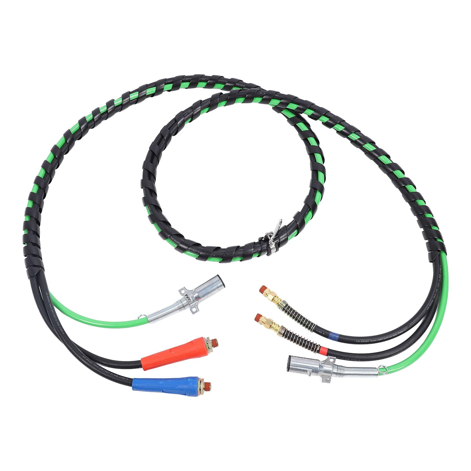 Brilluxa Air Line Schlauch Kit, 3 in 1 Stromlinie mit 7 -Wege -Stecker für Semi -LKW -Anhänger -Traktor, 3 8 -Zoll -Gummi -Luftschlauch, 15 Fuß LKW -Luftbremsschlauch Brilluxa Air Line Schlauch Kit, 3 in 1 Stromlinie mit 7 -Wege -Stecker für Semi -LKW -Anhänger -Traktor, 3 8 -Zoll -Gummi -Luftschlauch, 15 Fuß LKW -Luftbremsschlauch von Brilluxa