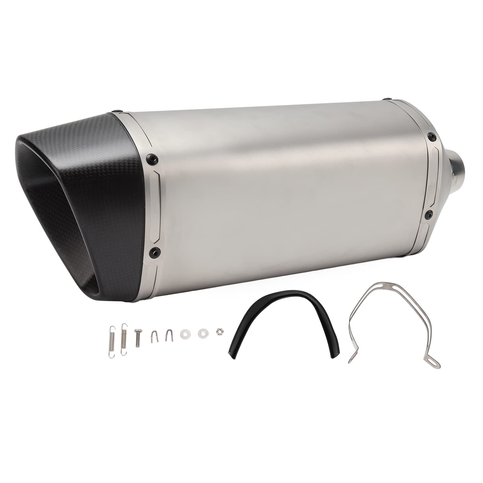 Brilluxa -Auspuff -Mufflerrohr, 400 -mm -Motorrad -Schalldämpfer -Abgaspipe -Kompatibel mit 38 bis 51 mm Abgasrohre, Schlupf auf Auspuffanlagen Brilluxa -Auspuff -Mufflerrohr, 400 -mm -Motorrad -Schalldämpfer -Abgaspipe -Kompatibel mit 38 bis 51 mm Abgasrohre, Schlupf auf Auspuffanlagen von Brilluxa
