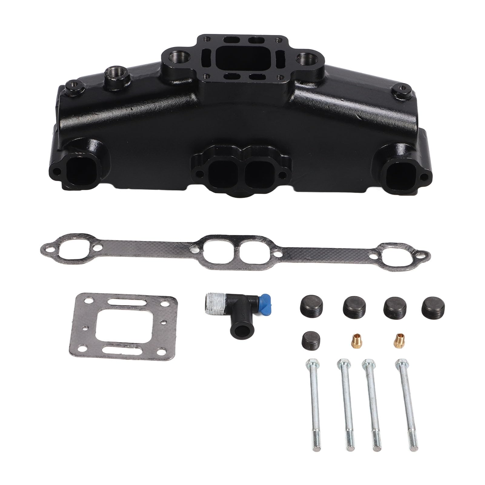 Brilluxa Auspuffkrümmer-Baugruppe, Marine-Auspuffkrümmer-Kit, Ersatz-Auspuffkrümmer-Set für MerCruiser V8 5.0L 5.7L 1983 bis 2003 87114 Brilluxa Auspuffkrümmer-Baugruppe, Marine-Auspuffkrümmer-Kit, Ersatz-Auspuffkrümmer-Set für MerCruiser V8 5.0L 5.7L 1983 bis 2003 87114 von Brilluxa