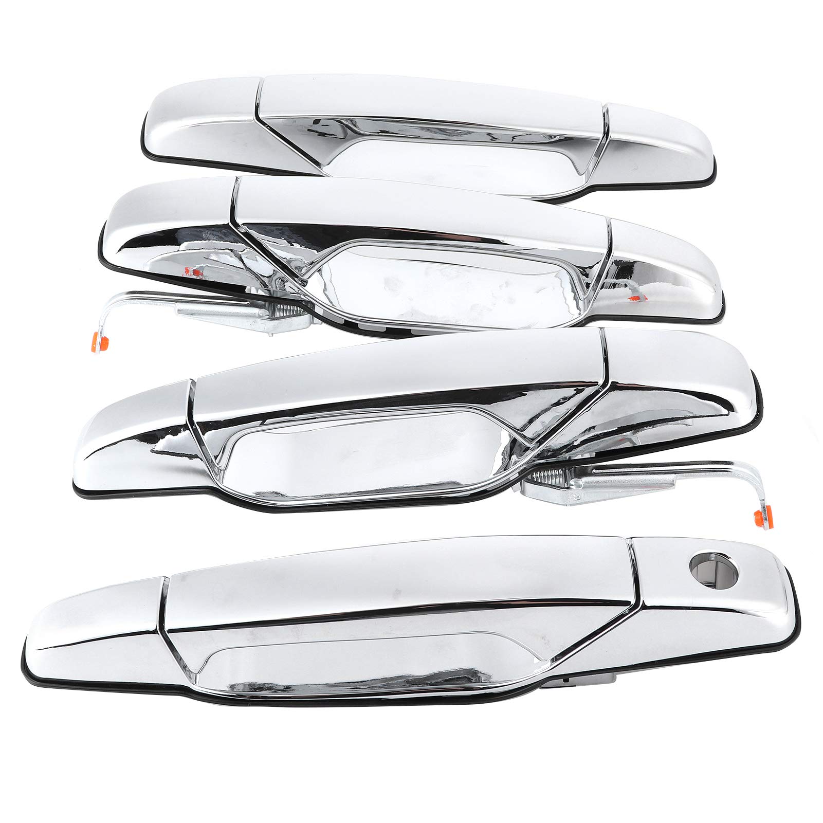 Brilluxa Außentürgriff-Set 20828258, Chrom-Türgriff-Ersatz, kompatibel mit Escalade, links und rechts, 4-teilig Brilluxa Außentürgriff-Set 20828258, Chrom-Türgriff-Ersatz, kompatibel mit Escalade, links und rechts, 4-teilig von Brilluxa