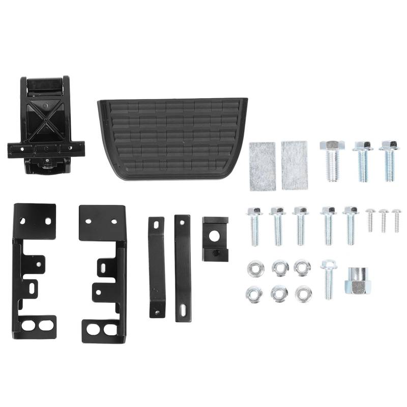 Brilluxa Bed Step, Side Truck Schritt, kompatibel mit Super Duty 2017-2022, 75413-01A Heck Stoßstangeschritt, 300 lbs Lastunterstützungsplattform von Brilluxa