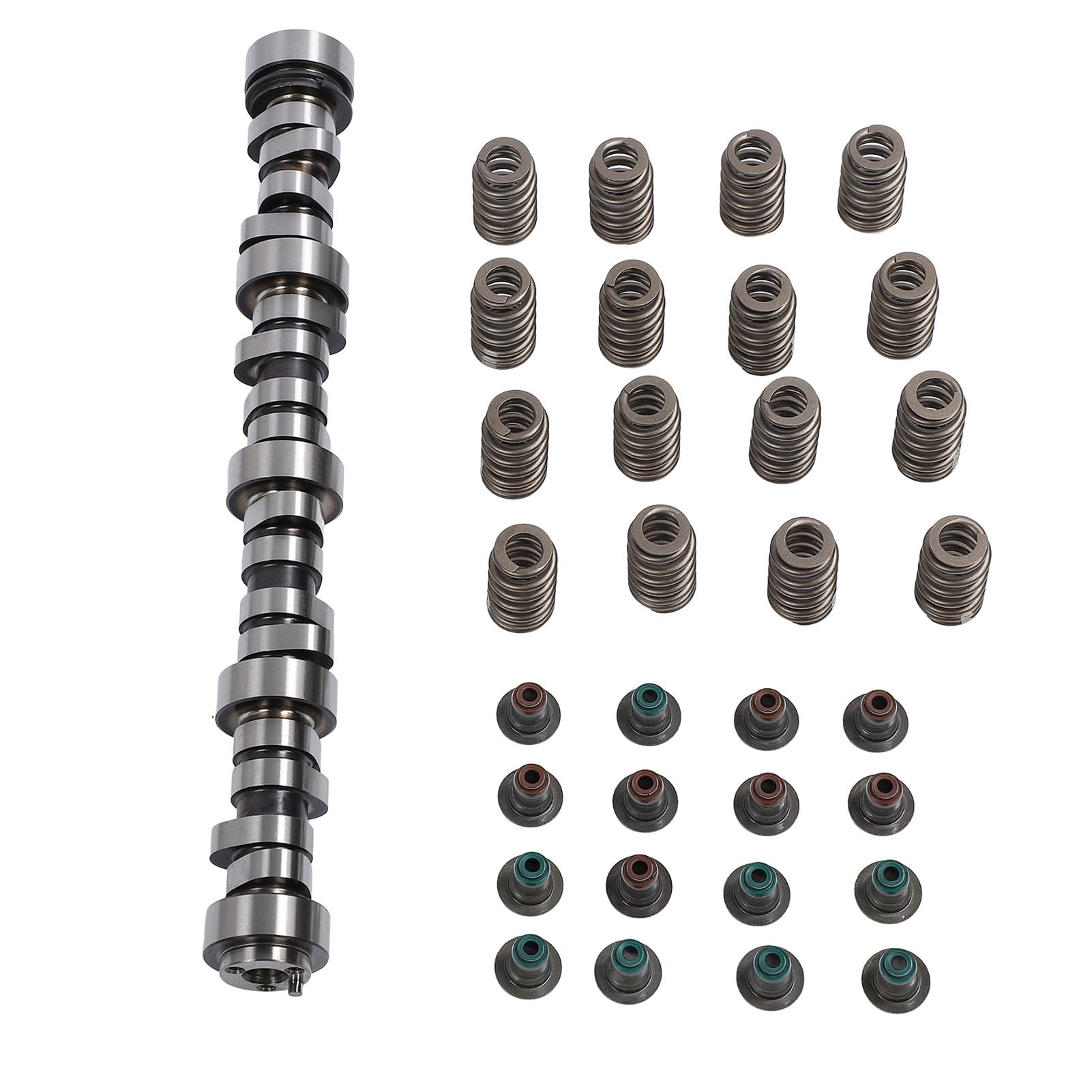 Brilluxa Cam Kit, Stufe 3 V2 -Nockenwellen- und Ventilfeder -Set kompatibel mit 1999-2013 LKW SUV 4.8 5.3 6,0 l Motoren, Ls -LKW -Nockenwellen -Upgrade Kit von Brilluxa