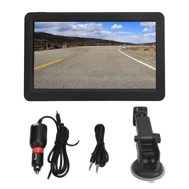 Brilluxa Car GPS Navigator, 7 Zoll IPS Touchscreen Wireless GPS -Navigationssystem, High Definition -Fahrzeug -GPS -kompatibel mit CarPlay von Brilluxa