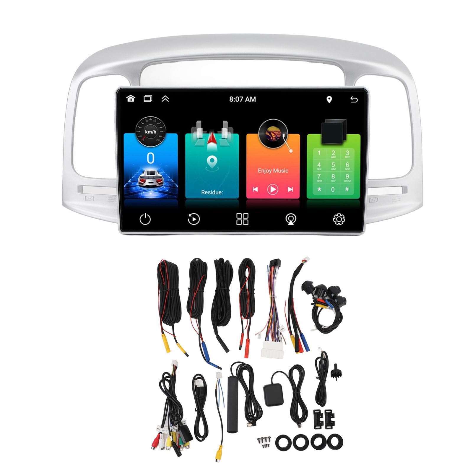 Brilluxa Car Stereo, Touchscreen -Radio, kompatibel mit Accent MC 2006–2011, Android Car Navigation System Brilluxa Car Stereo, Touchscreen -Radio, kompatibel mit Accent MC 2006–2011, Android Car Navigation System von Brilluxa