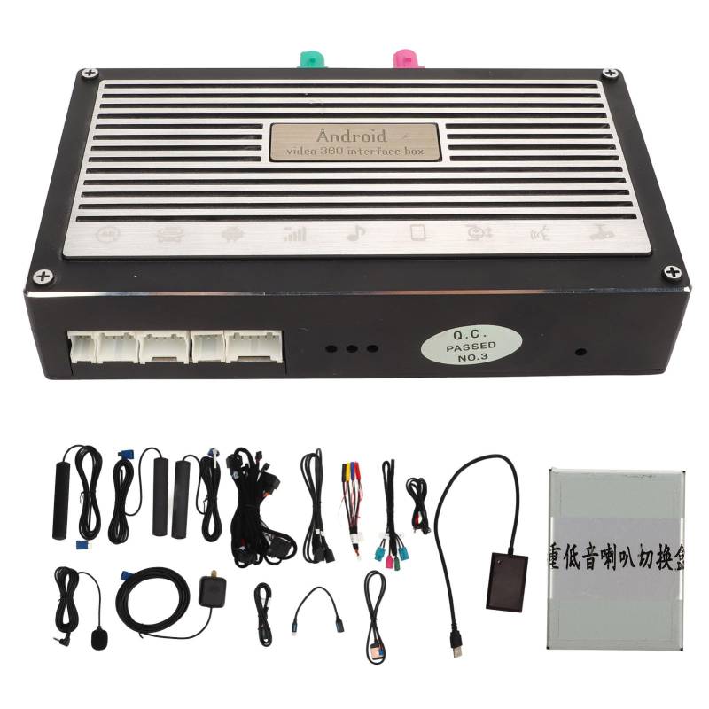 Brilluxa CarPlay Modul, Drahtlose Decoder Box, kompatibel mit E Klasse W213 NTG5.5, 8 Core Android Retro fit Panorama 360 Bild Ersatz (8+64G) von Brilluxa
