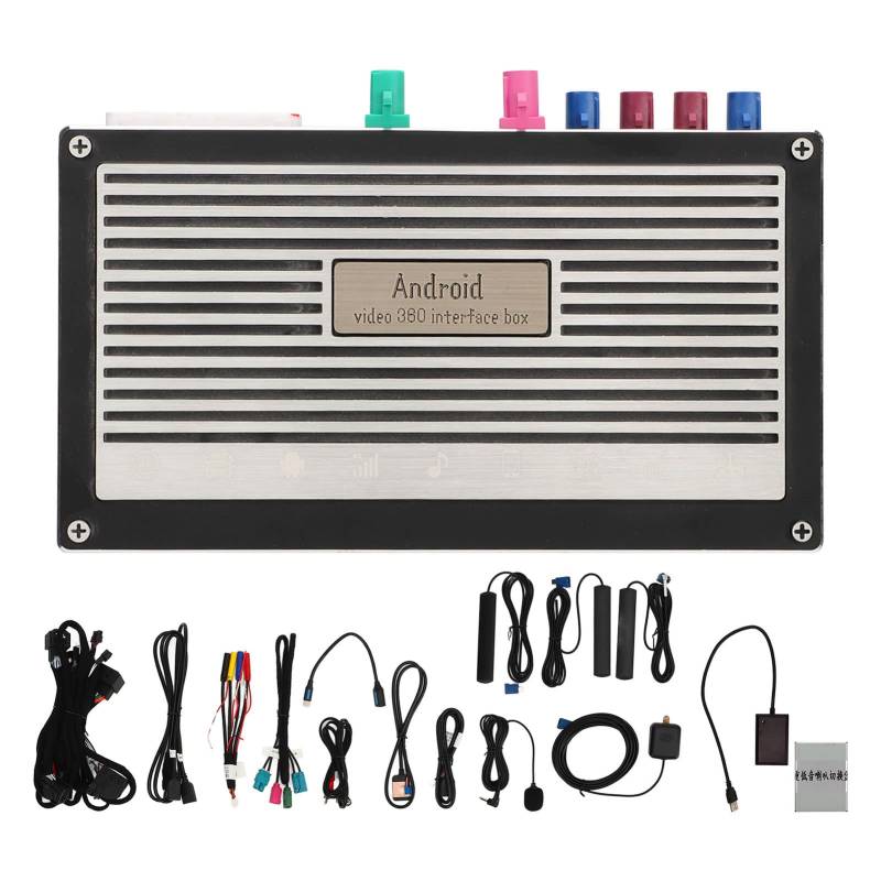 Brilluxa CarPlay -Modul, drahtlose Decoderbox, kompatibel mit C -Klasse W205 NTG5.5, Android 8 Core Auto Modul Receiver Retrofit Panoramic 360 Ersatz (8+128G) von Brilluxa