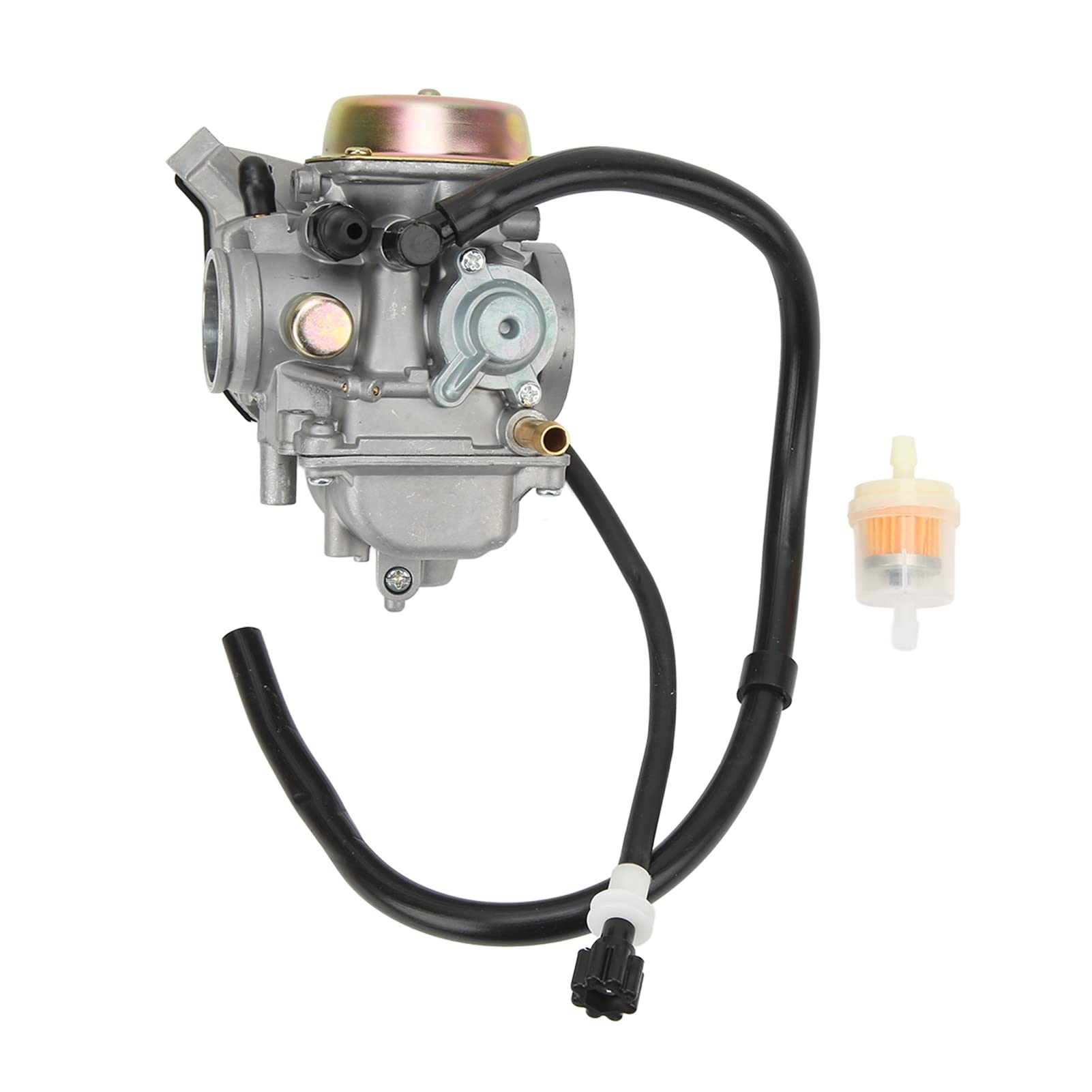 Brilluxa Carburetor -Kit, Kohlenhydratreparatur der Kraftstoffmischerbaugruppe, kompatibel mit Eiger LT A400F LT A400FC LT A400FH LT A400, 13200-38FBV Ersatz Brilluxa Carburetor -Kit, Kohlenhydratreparatur der Kraftstoffmischerbaugruppe, kompatibel mit Eiger LT A400F LT A400FC LT A400FH LT A400, 13200-38FBV Ersatz von Brilluxa