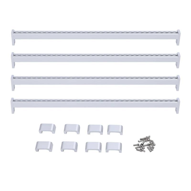 Brilluxa Carrier Rail, Kofferraummontage -Rack -Stütze kompatibel mit T5 T6 T6.1, Fahrradhalter -Halterungs -Kit, Hecklagererweiterung Schiene von Brilluxa
